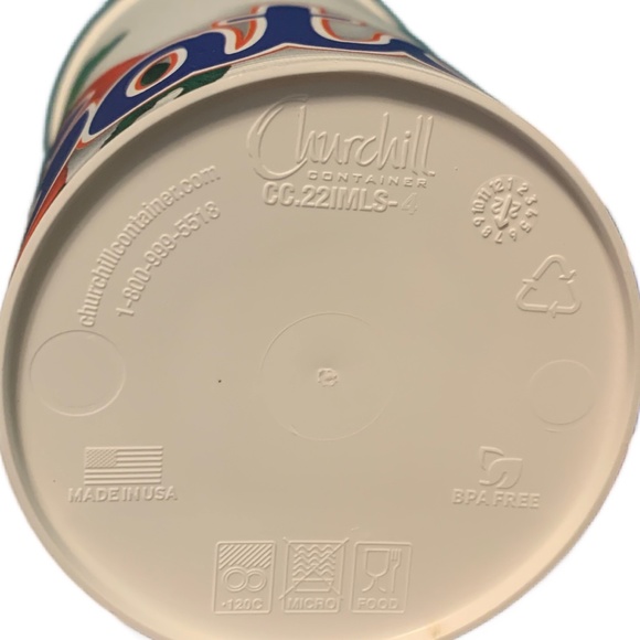 University of Florida Stadium Cups Gators Football 22 oz. Orange & Blue Lot of 8 - Picture 7 of 7